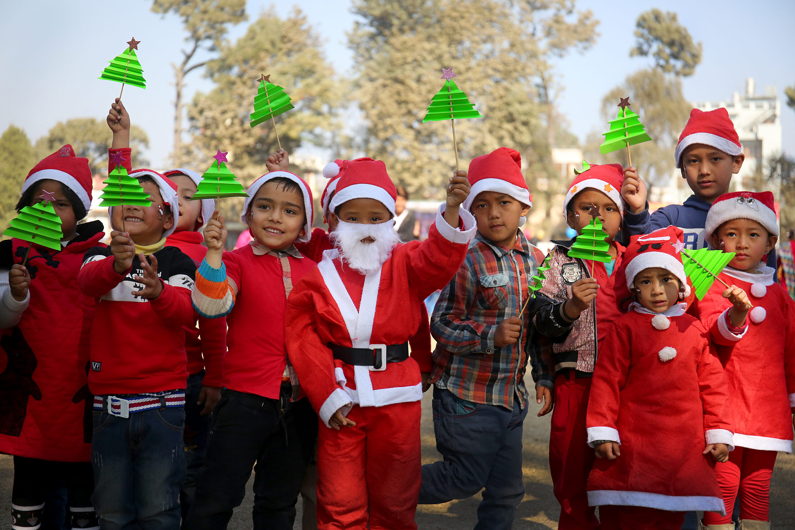 Celebrating Christmas in Nepal